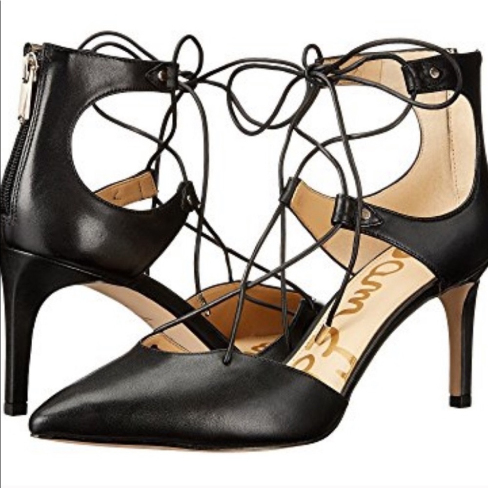 Sam Edelman Black Taylor Heels
